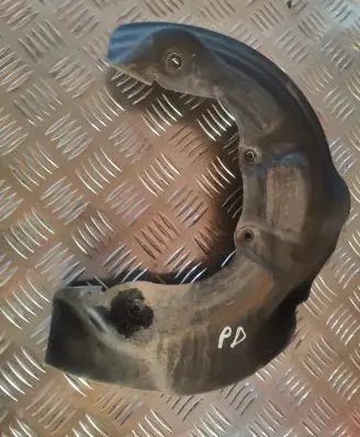 Audi A6 S6 C6 4F Front brake disc dust cover plate 4F0615312