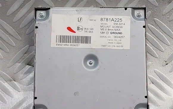 Mitsubishi Eclipse Cross Camera control unit module 8781A225