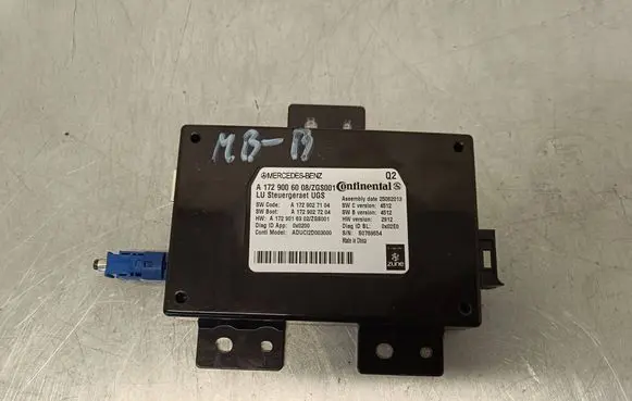 Mercedes-Benz B W246 W242 Other control units/modules A1729006008 A1729016302 A1729027104