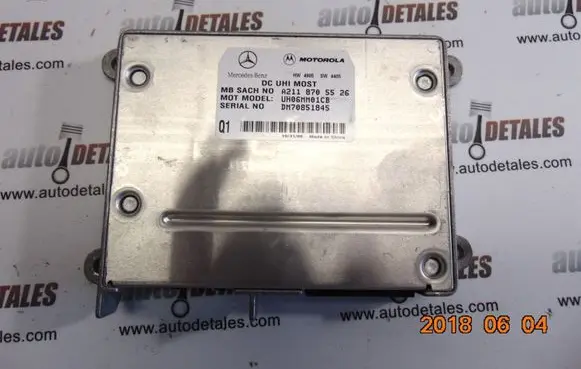 Mercedes-Benz E W211 Bluetooth control unit module A2118705526