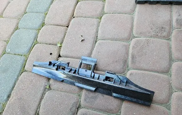 Opel Corsa F Glove box central console 9823298980-