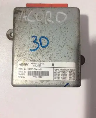 Honda Accord ABS control unit/module 39790S84A01 F9L3569
