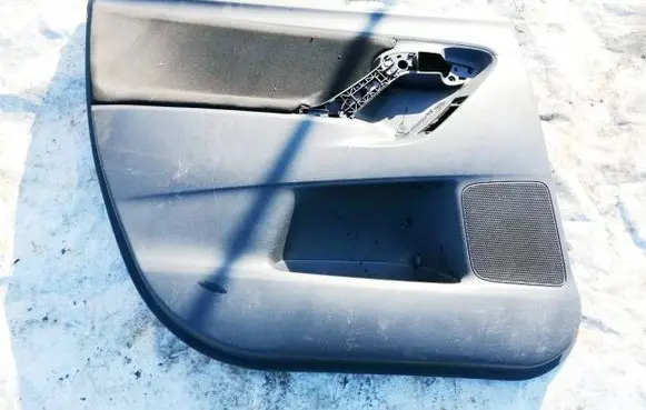 Rear door card panel trim
