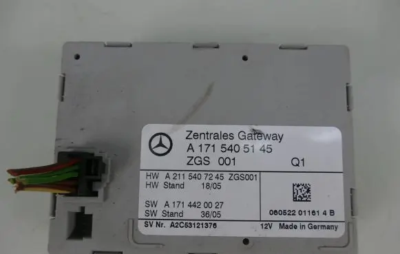 Mercedes-Benz SLK R171 Gateway control module A1715405145