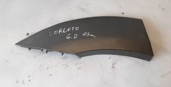Rear fender molding trim