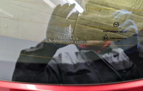 Mazda CX-3 Tailgate/trunk/boot lid DKY06202XC 41V