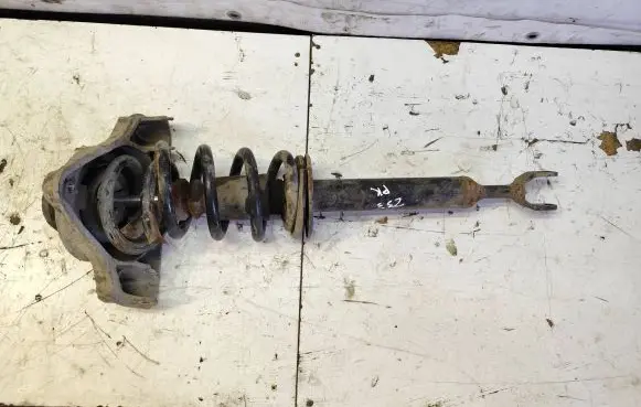 Audi A6 S6 C6 4F Front shock absorber with coil spring
