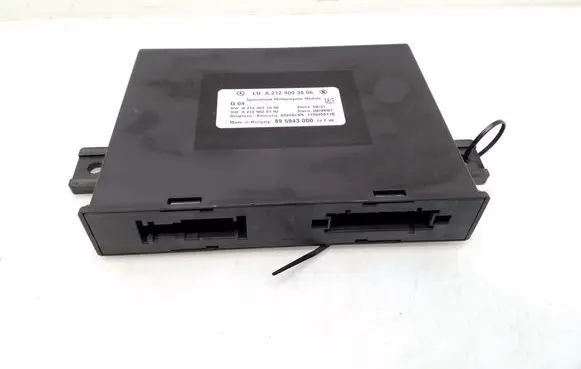 Mercedes-Benz E W212 Other control units/modules A2129003806 A2129011000 A2129029702