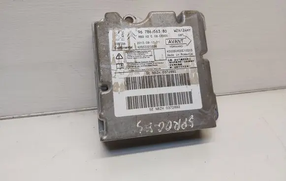 Peugeot 508 Airbag control unit/module 9678656380
