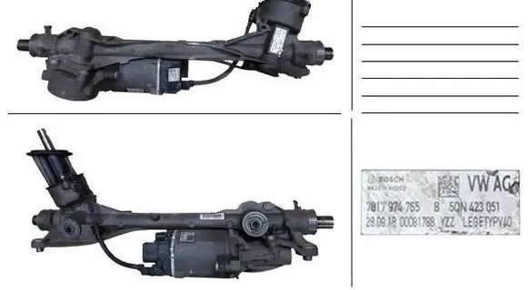Volkswagen PASSAT B8 Steering rack 5QB423053A 5QB423053C 5QB423053E