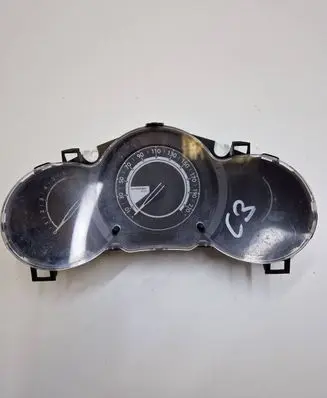 Citroen C3 Speedometer (instrument cluster) 98041179XT A2C83012700