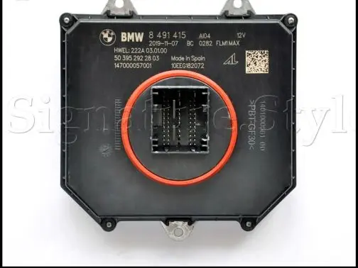 BMW X3M F97 Headlight ballast module Xenon 63118491415 63115A02730 8491415