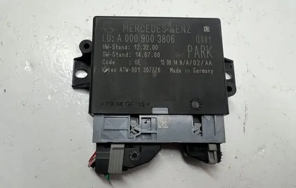 Mercedes-Benz C W205 Parking PDC control unit/module A0009003806
