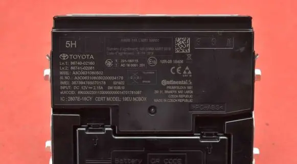 Toyota Corolla E10 Engine control unit/module ECU 86740-02160
