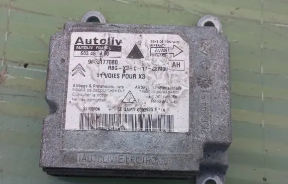 Citroen C5 Airbag control unit/module 9658177080 603481900