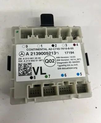 Mercedes-Benz E W213 Door control unit/module A2139005213 A2139012500