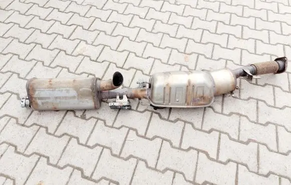 Mercedes-Benz A W177 AMG Catalyst/FAP/DPF particulate filter A2474902203
