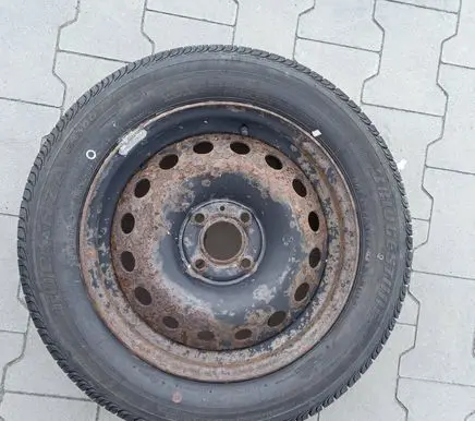 Citroen C8 R15 spare wheel