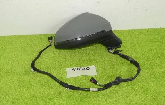 Audi A4 S4 B9 8W Front door electric wing mirror 041409