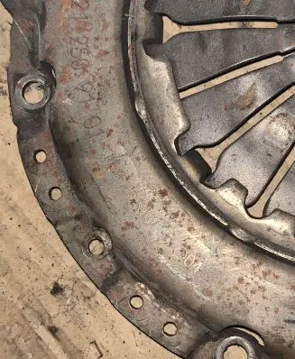 Mercedes-Benz A W169 Pressure plate A0212509101 0212509101