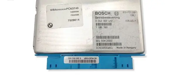 BMW 3 E46 Gearbox control unit/module 0260002642 7522980 24607522980