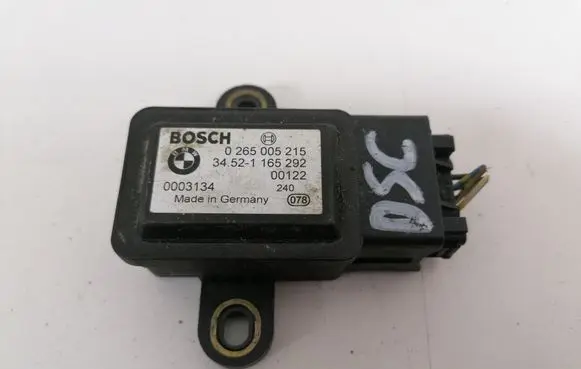 BMW 5 E39 ESP acceleration yaw rate sensor 0265005215 1165292