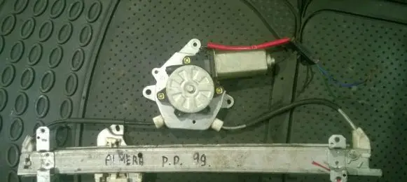 Nissan Almera Sliding door window regulator with motor