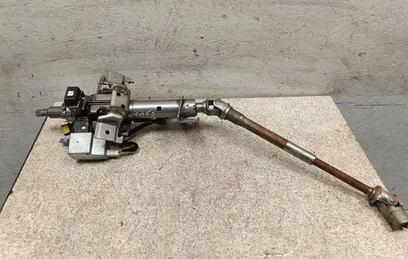 Steering wheel axle set