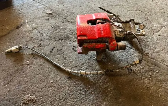 Jaguar XF Rear brake caliper