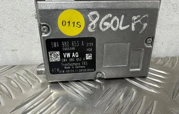 Volkswagen Golf VIII Windshield/windscreen camera 5WA980653A E605348