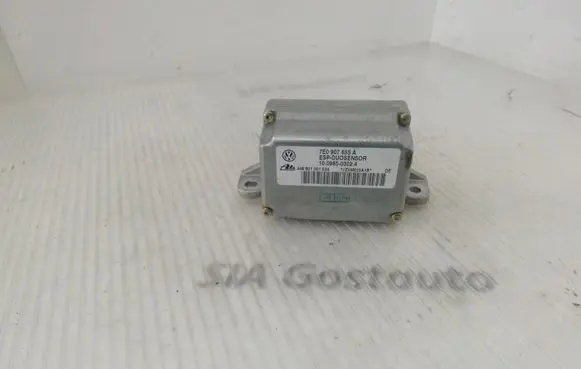 Volkswagen Golf V ESP acceleration yaw rate sensor 7E0907655A 448801001024