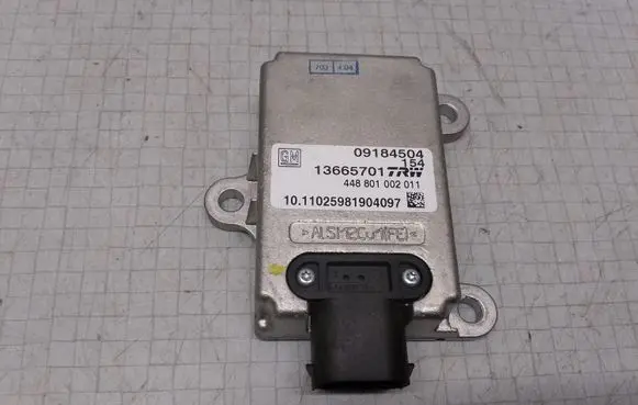 Opel Vectra C ESP acceleration yaw rate sensor 09184504 13665701