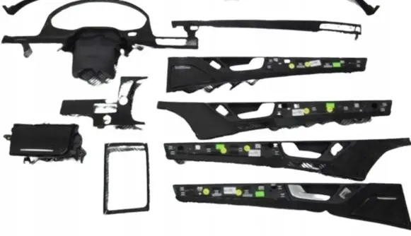 Audi A8 S8 D4 4H Interior decorative trim set 4H1858601A 4H1853192 4H1857192