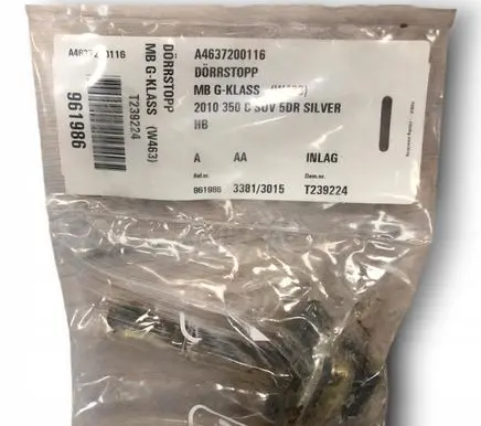 Mercedes-Benz G W463 2nd Gen Rear door check strap stopper