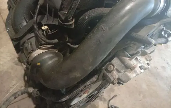 Peugeot 508 Intercooler hose/pipe 9656202480