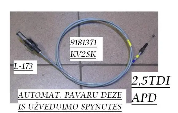 Volvo S70 V70 V70 XC Gear shift cable linkage 9181371 KV2SK