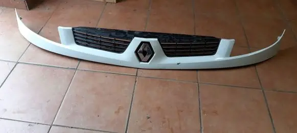 Renault Kangoo II Front bumper upper radiator grill 191619861684