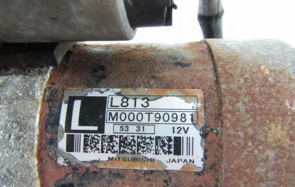Mazda 6 Starter motor M000T90981