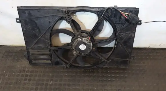 Volkswagen PASSAT B6 Air conditioning (A/C) fan (condenser) 1K0121203AG