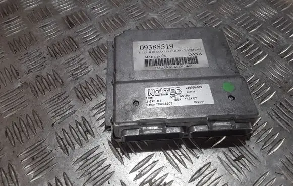 Opel Astra G Fuel injection control unit/module 09385519