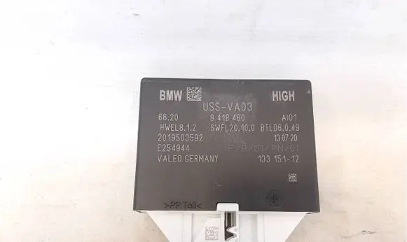 BMW 5 G30 G31 G38 Parking PDC control unit/module 9418460 9891698 9462158