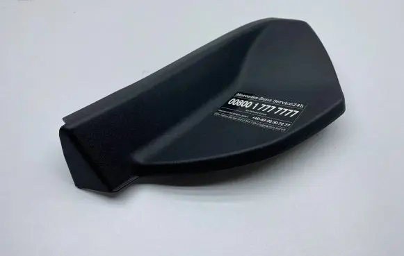 Dashboard side end trim