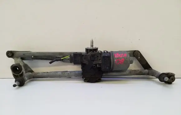 Seat Ibiza IV (6J,6P) Front wiper linkage and motor 6R2955119B0Y 6R2955023A 3397021195