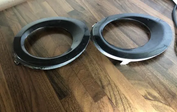 Ford S-MAX Front fog light trim/grill 6M21R19952A 6M21R19953AD
