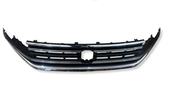 Volkswagen Touareg III Front bumper upper radiator grill 760853651