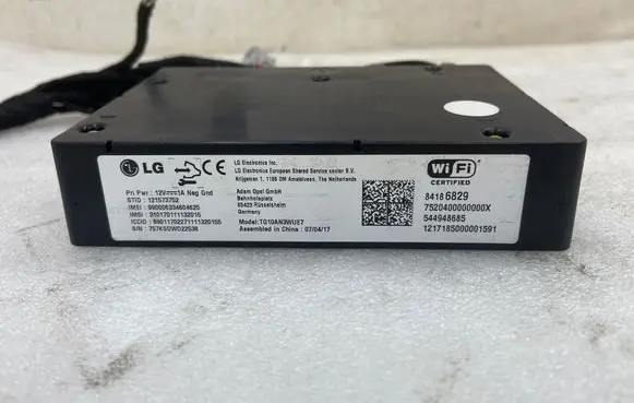 Opel Insignia B Other control units/modules 84186829 544948685 7520400000000X