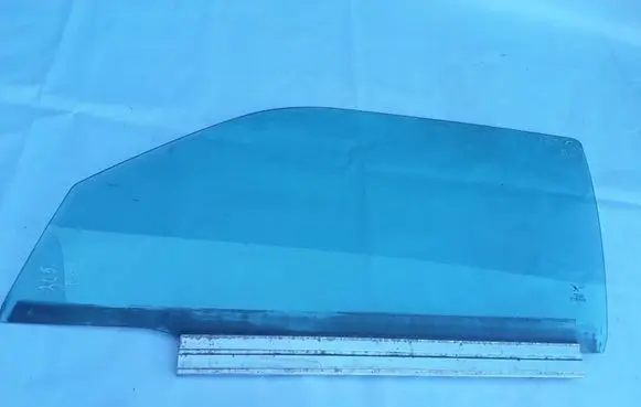 Saab 9-3 Ver1 Front door window/glass (coupe) 43R001105 DOT57M20AS2