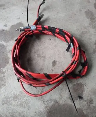 BMW 7 E65 E66 Positive cable (battery) 6904876