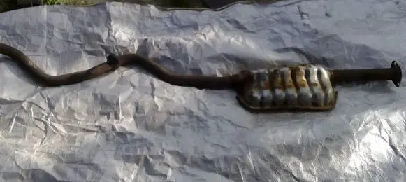 Subaru XV Middle muffler/silencer 