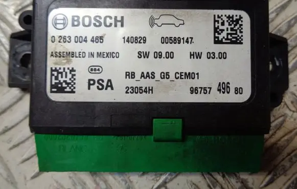 Peugeot 2008 I Parking PDC control unit/module 9675749680 0263004465